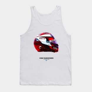 F1 2020 Kimi Raikkonen Crash Helmet Tank Top